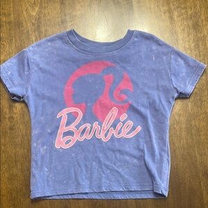 Barbie Blue and Pink Short Sleeve Tee